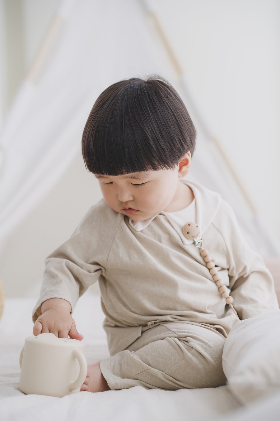 Mushie - Snack Cup (Shifting Sand)