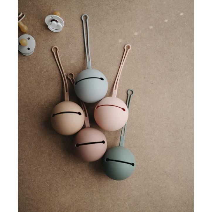 Mushie - Pacifier Case (Cambridge Blue)