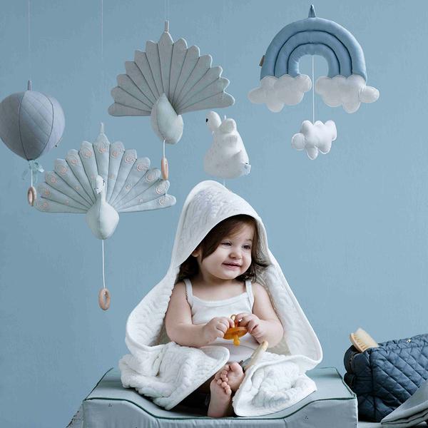 CAM CAM COPENHAGEN - PEACOCK MUSIC MOBILE (MINT)