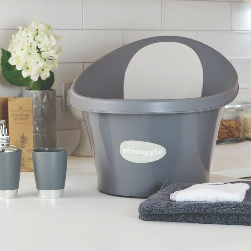 SHNUGGLE - BATH WITH PLUG (SLATE GREY)