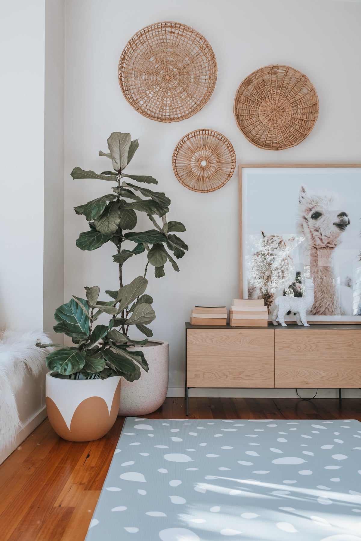 LITTLE WIWA - GENERÖS PLAY MAT (NATUR SAGE)