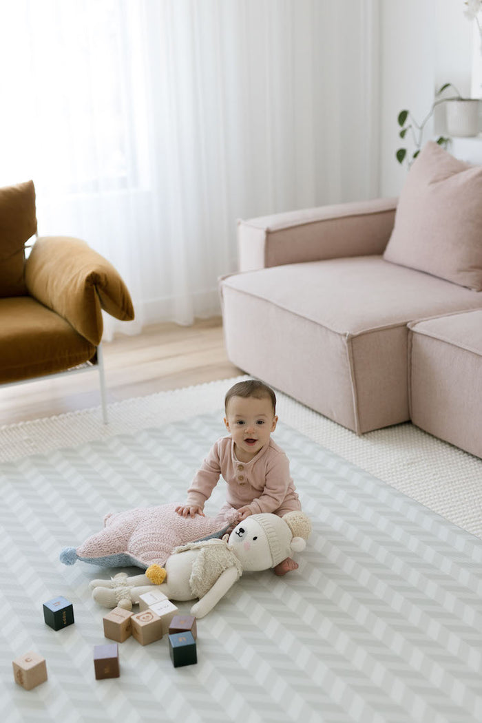 Little Wiwa - Generos Play Mat (Herringbone Dawn)