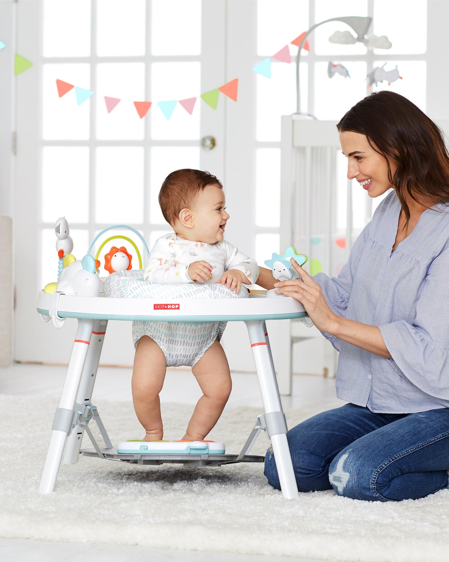 Skip Hop 3 Stage SIlver Lining Cloud Activity Center