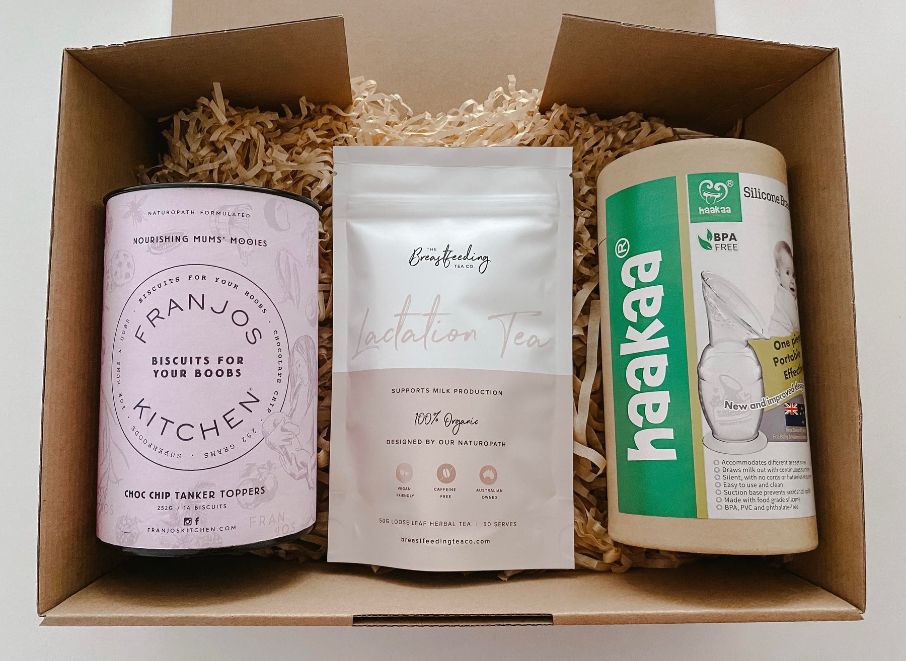 NEW MUM BREASTFEEDING ESSENTIALS PACK (CHOC CHIP)