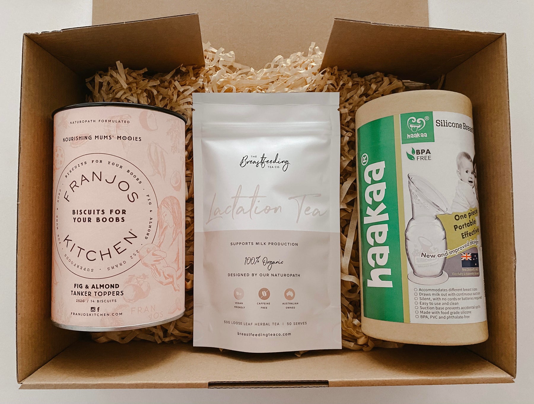 NEW MUM BREASTFEEDING ESSENTIALS PACK (FIG & ALMOND)