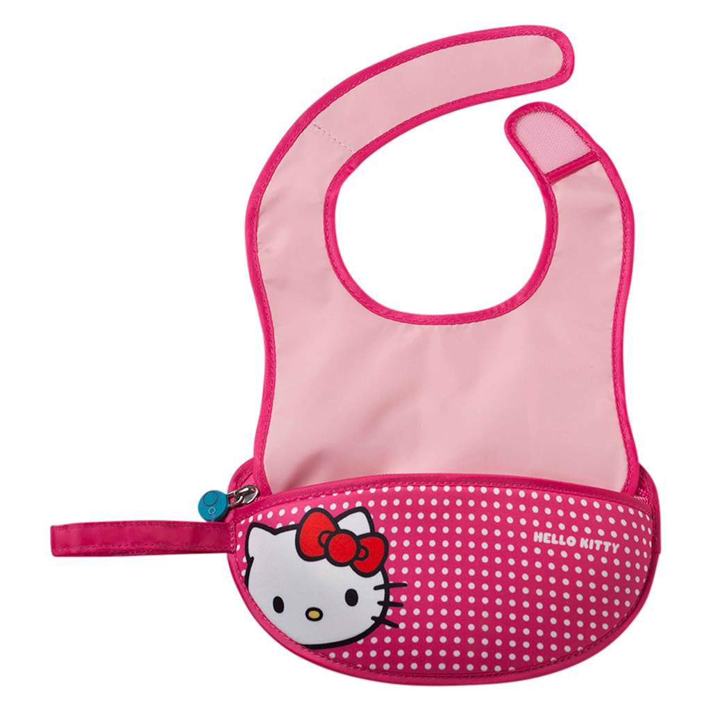 B.BOX - HELLO KITTY TRAVEL BIB & SPOON (POP STAR)