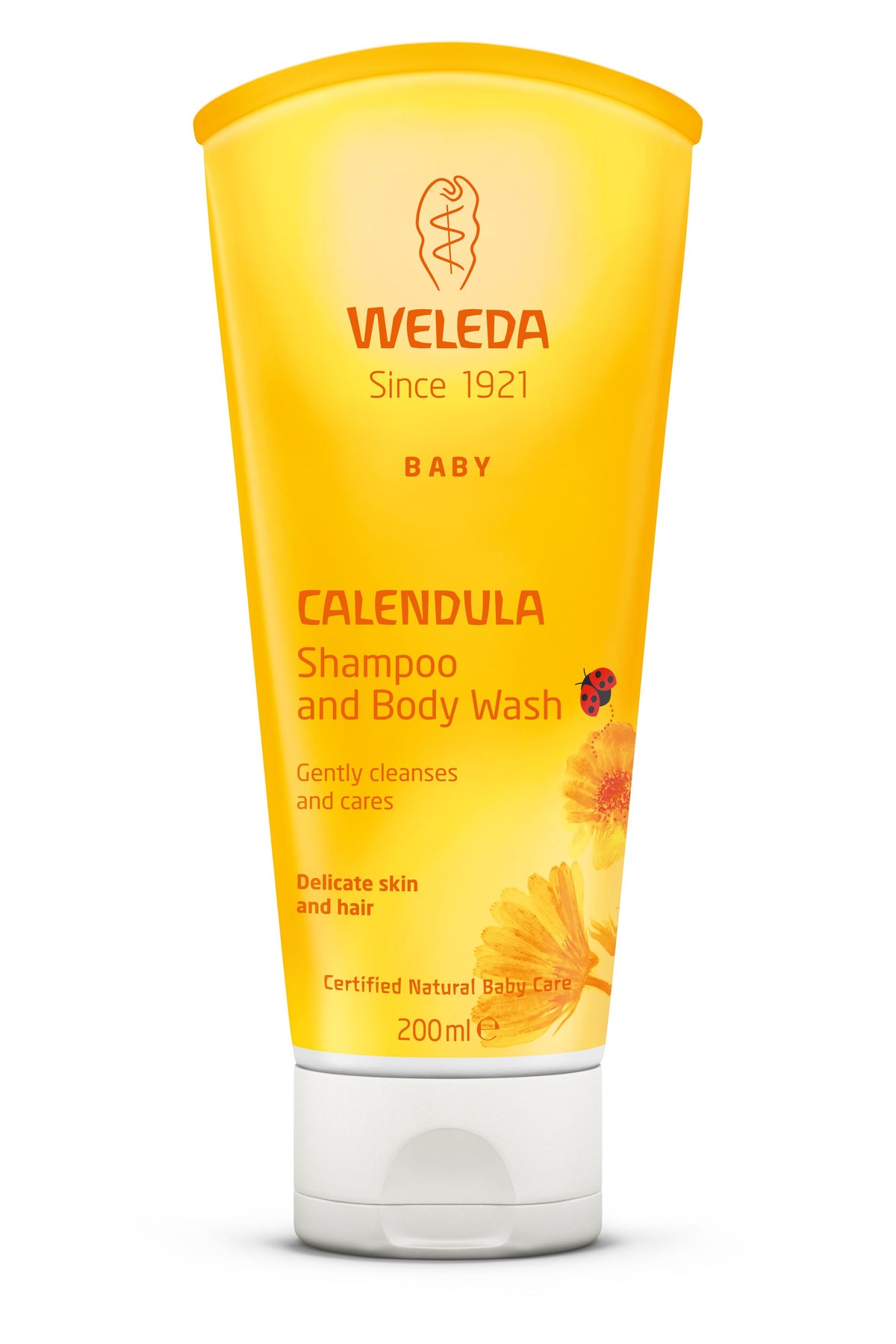 WELEDA - CALENDULA BABY SHAMPOO & BODY WASH 200ML