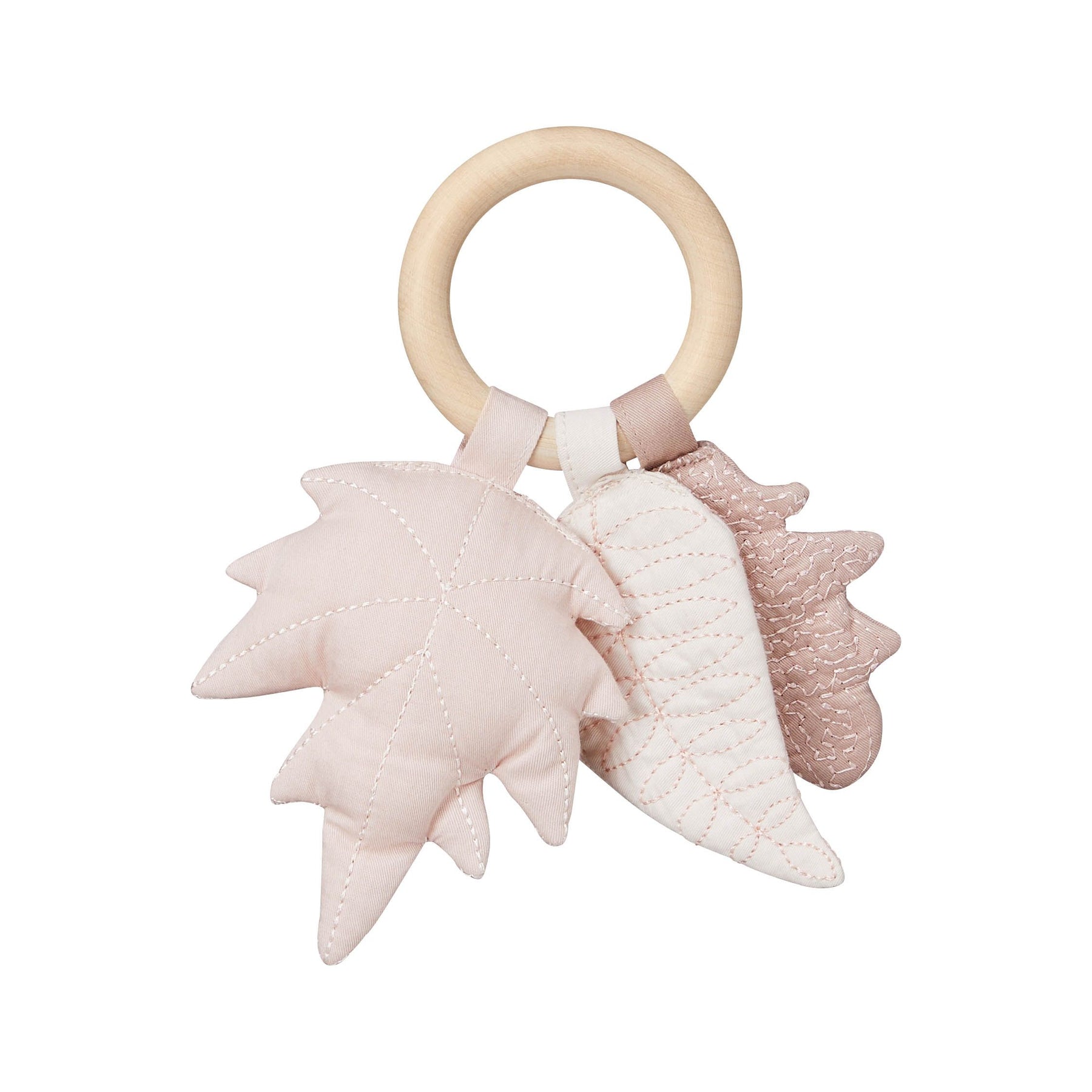 CAM CAM COPENHAGEN - LEAVES RATTLE (ROSE)