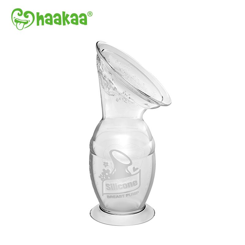 HAAKAA - SILICONE BREAST PUMP (WITH SUCTION BASE) 100ML