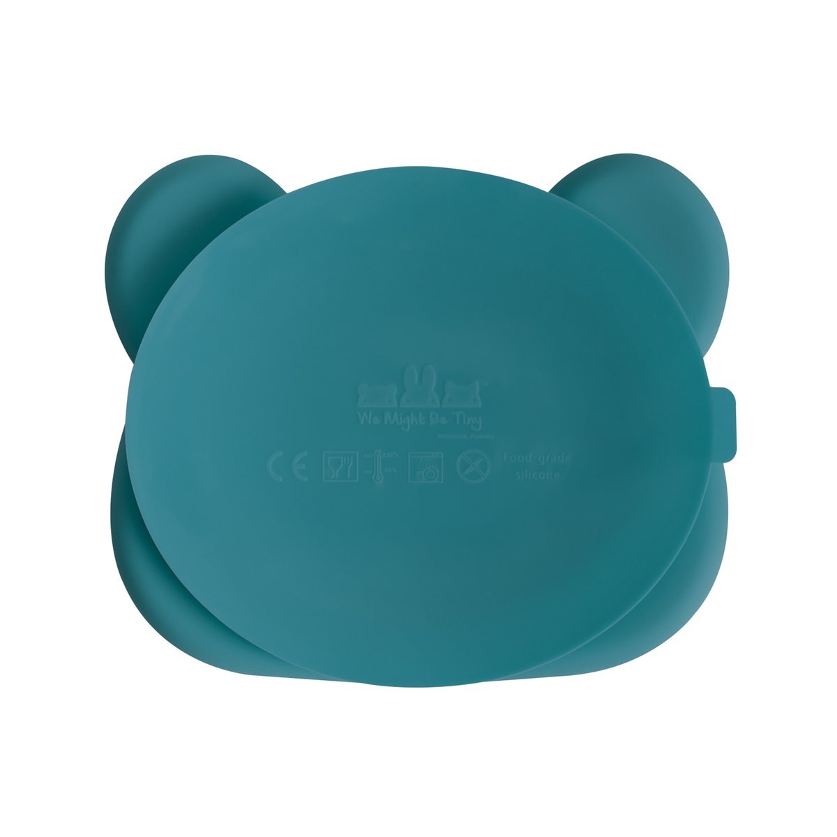 WE MIGHT BE TINY - BEAR STICKIE PLATE - VARIOUS COLOURS