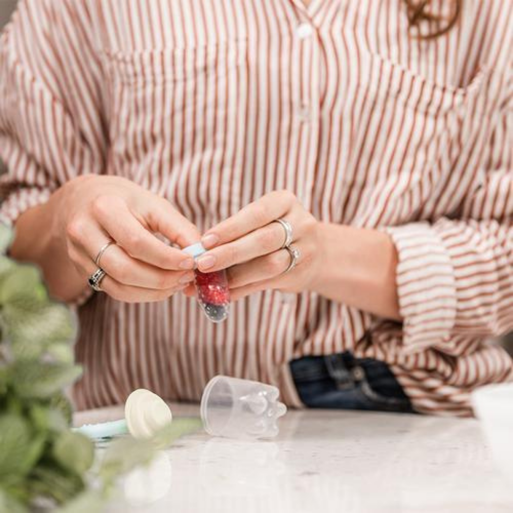 Haakaa - Fresh Food Feeder - Steel Blue