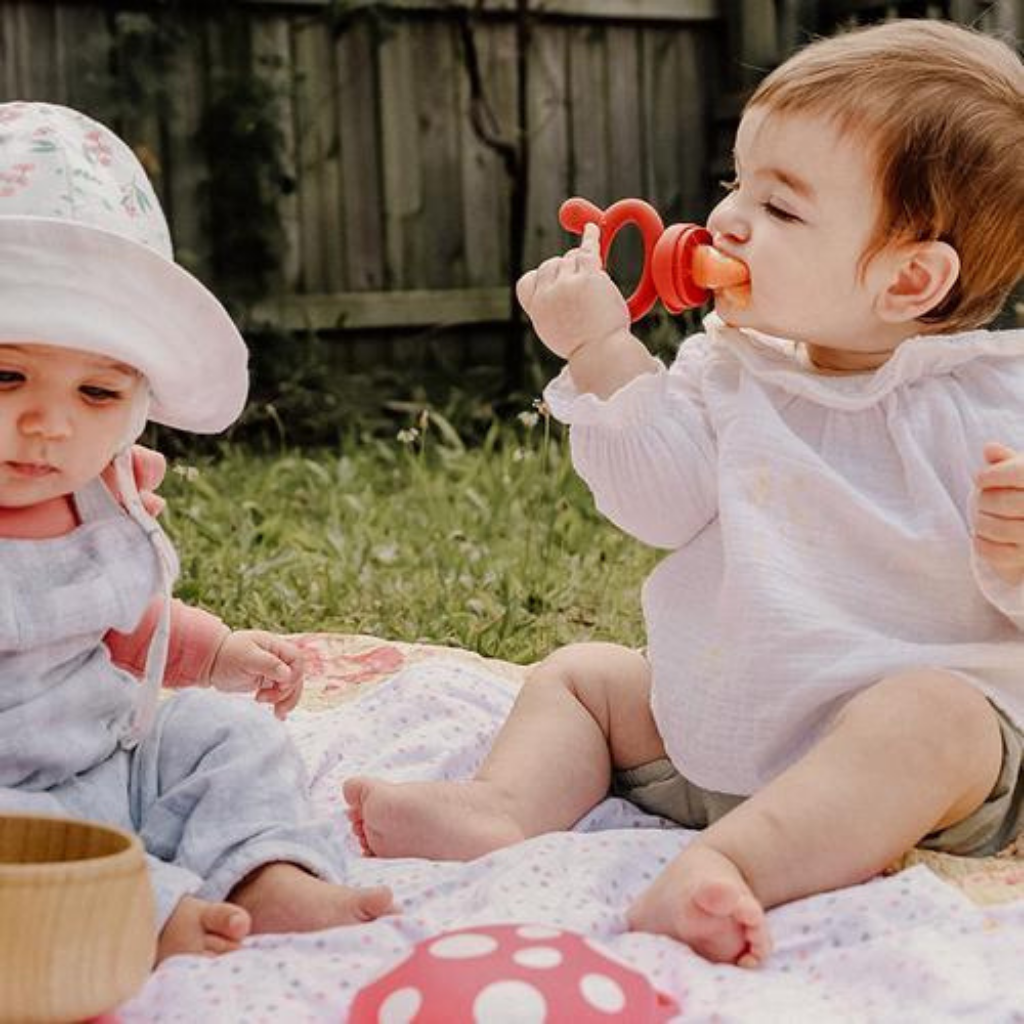 HAAKAA - FRESH FOOD TEETHING FEEDER - MUSTARD